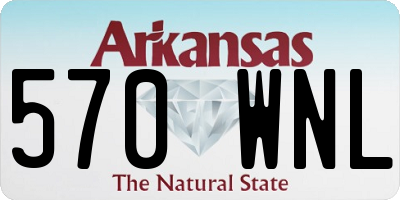 AR license plate 570WNL