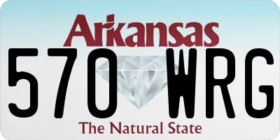 AR license plate 570WRG