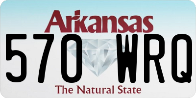 AR license plate 570WRQ