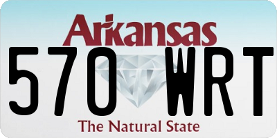 AR license plate 570WRT