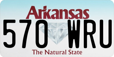AR license plate 570WRU