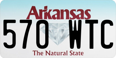 AR license plate 570WTC