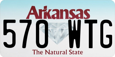 AR license plate 570WTG