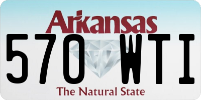 AR license plate 570WTI