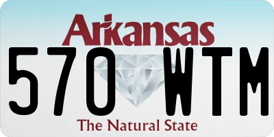 AR license plate 570WTM