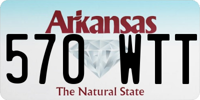 AR license plate 570WTT