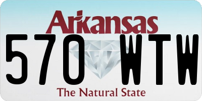 AR license plate 570WTW