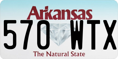 AR license plate 570WTX