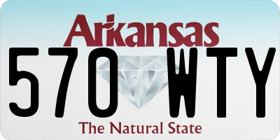 AR license plate 570WTY