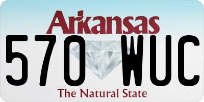 AR license plate 570WUC