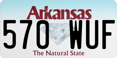 AR license plate 570WUF