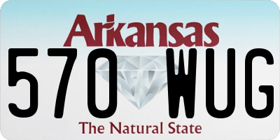 AR license plate 570WUG