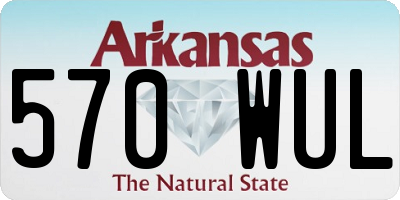 AR license plate 570WUL