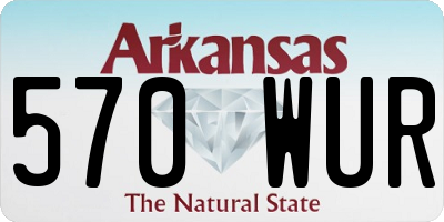 AR license plate 570WUR