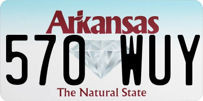 AR license plate 570WUY