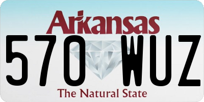 AR license plate 570WUZ