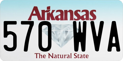 AR license plate 570WVA