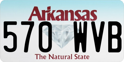 AR license plate 570WVB