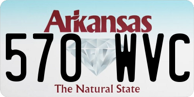 AR license plate 570WVC