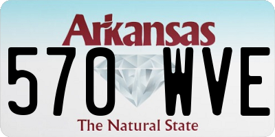 AR license plate 570WVE
