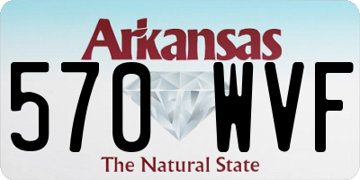 AR license plate 570WVF