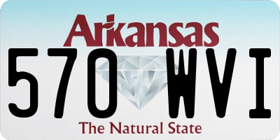 AR license plate 570WVI