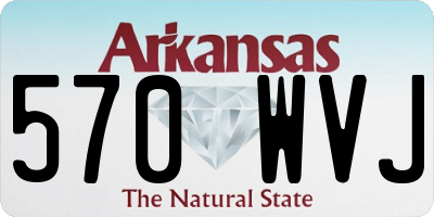 AR license plate 570WVJ