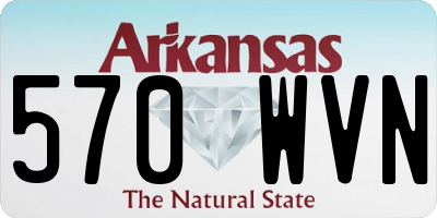 AR license plate 570WVN