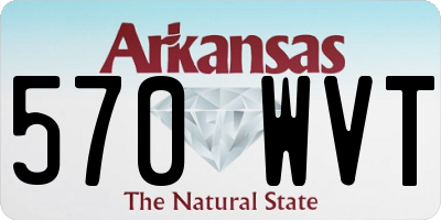 AR license plate 570WVT