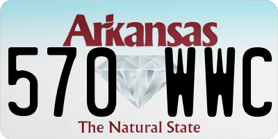 AR license plate 570WWC