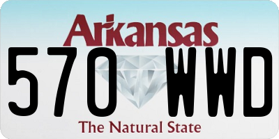 AR license plate 570WWD