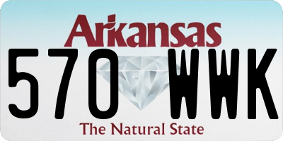 AR license plate 570WWK