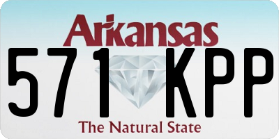 AR license plate 571KPP