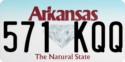 AR license plate 571KQQ