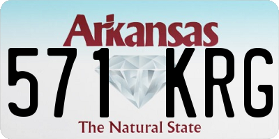 AR license plate 571KRG