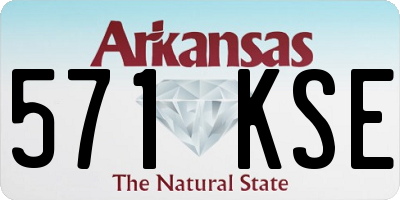 AR license plate 571KSE
