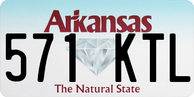 AR license plate 571KTL