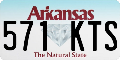 AR license plate 571KTS