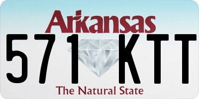 AR license plate 571KTT