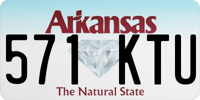 AR license plate 571KTU