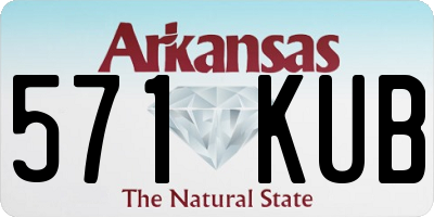 AR license plate 571KUB