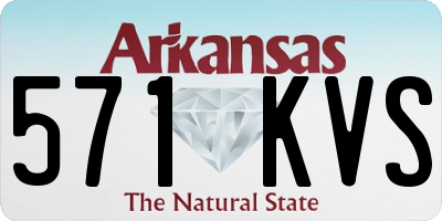 AR license plate 571KVS