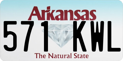 AR license plate 571KWL