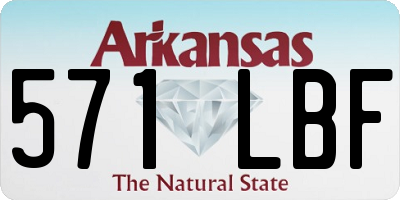 AR license plate 571LBF