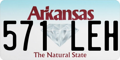 AR license plate 571LEH