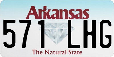 AR license plate 571LHG
