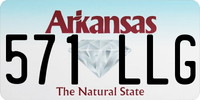 AR license plate 571LLG