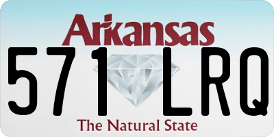 AR license plate 571LRQ