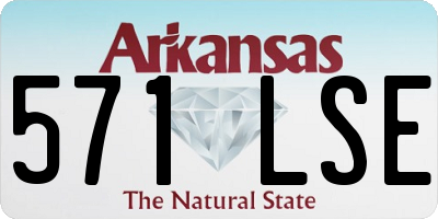 AR license plate 571LSE