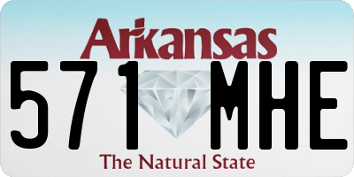 AR license plate 571MHE
